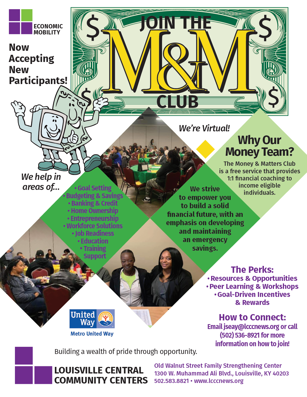 Join the Money Matters Club Today