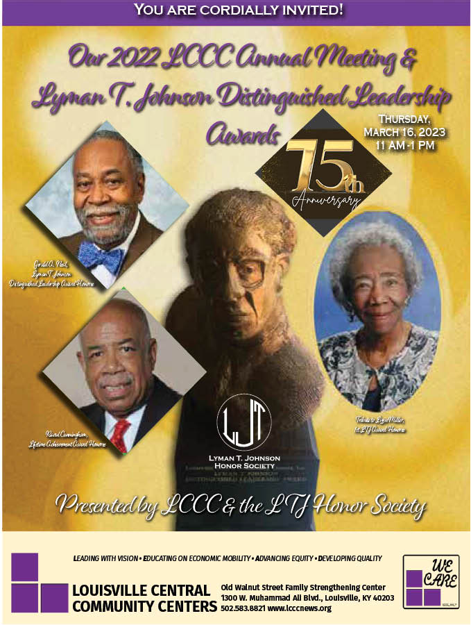2022 Annual Meeting & Lyman T. Johnson Distinguished Leadership Awards